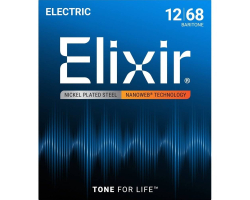 Струни для електрогітар ELIXIR NANOWEB BARITONE