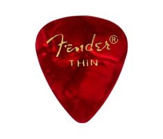 Набір медіаторів FENDER 351 PREMIUM CELLULOID RED MOTO THIN