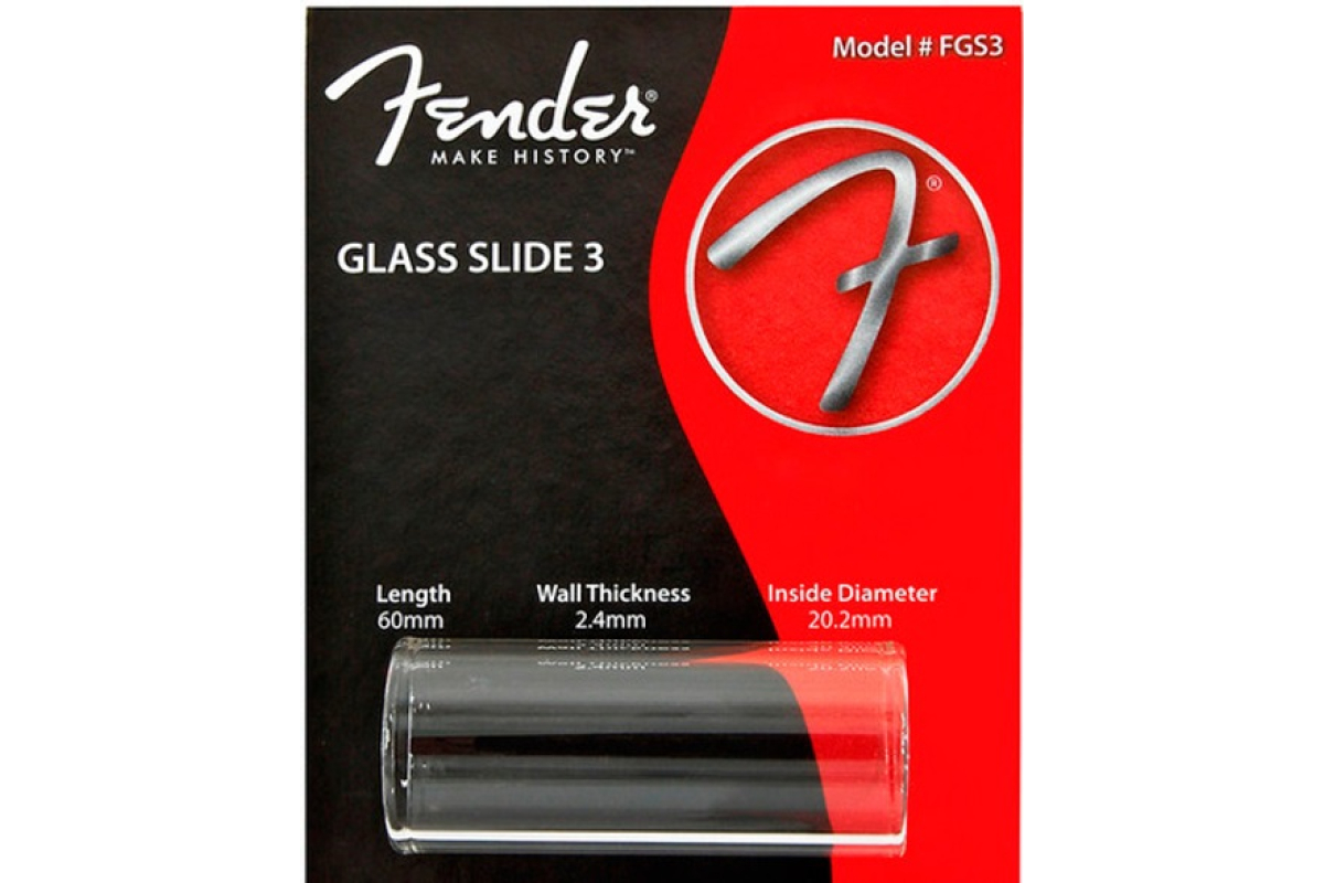 Слайдер FENDER GLASS SLIDE 3 THICK MED FGS3