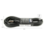 Кабель микрофонный QUIK LOK MX775-9