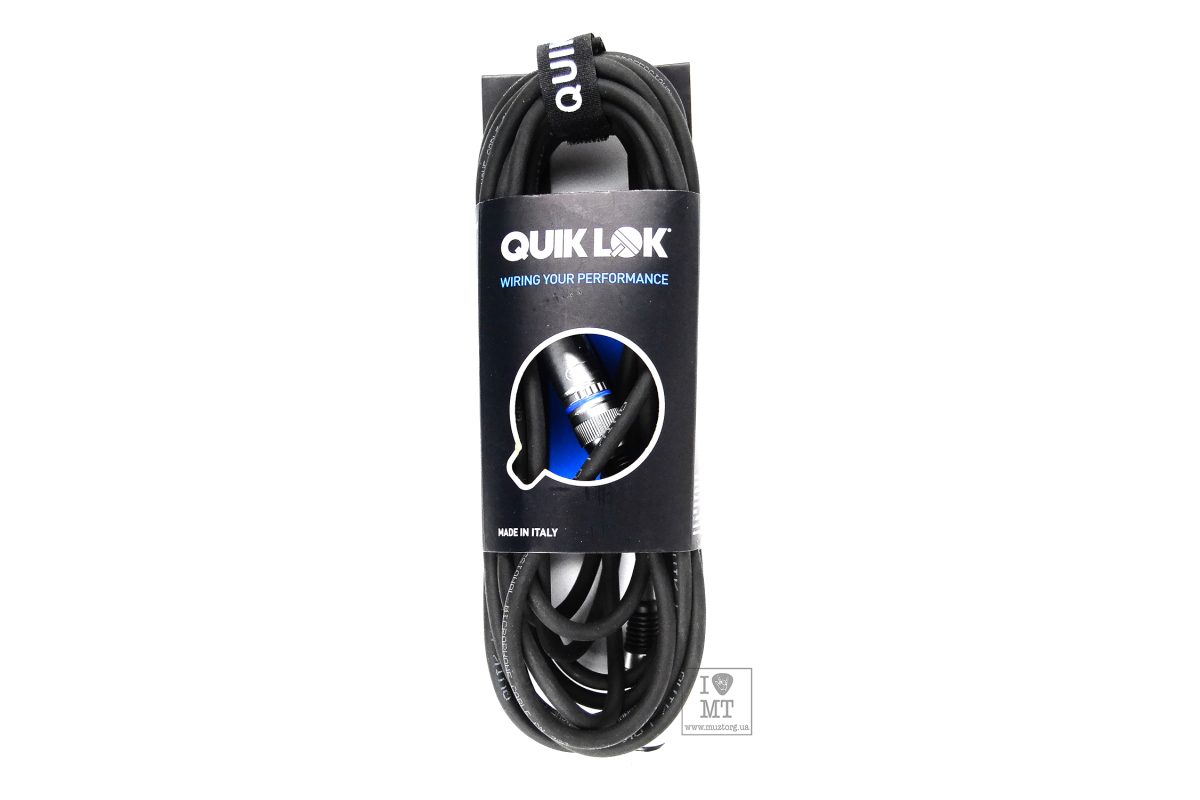 QUIK LOK CM180-6BK Кабель мікрофонний