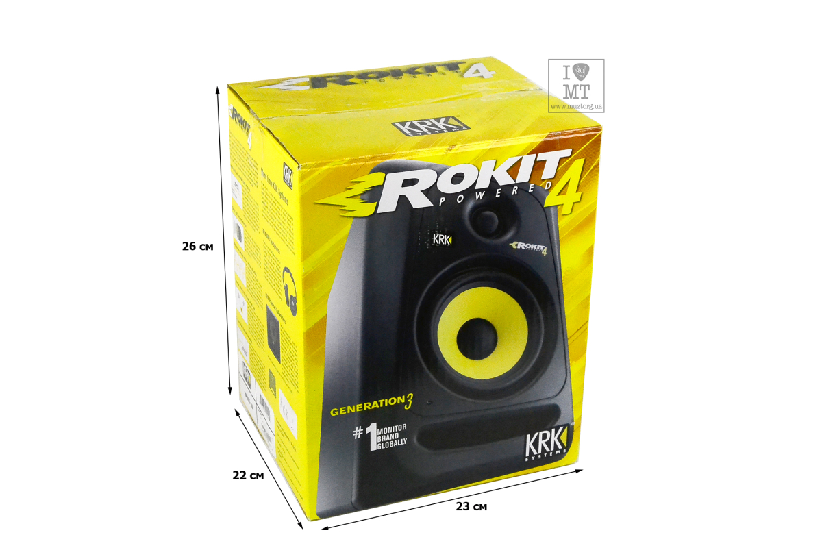 KRK SYSTEMS ROKIT 4 G3 Студийный монитор