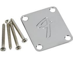 Пластина для крепления грифа FENDER 4-BOLT NECK PLATE VINTAGE-STYLE CHROME