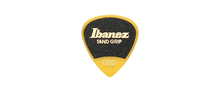 Медиатор IBANEZ PA16MSG-YE WIZARD MEDIUM SAND GRIP PICK YELLOW