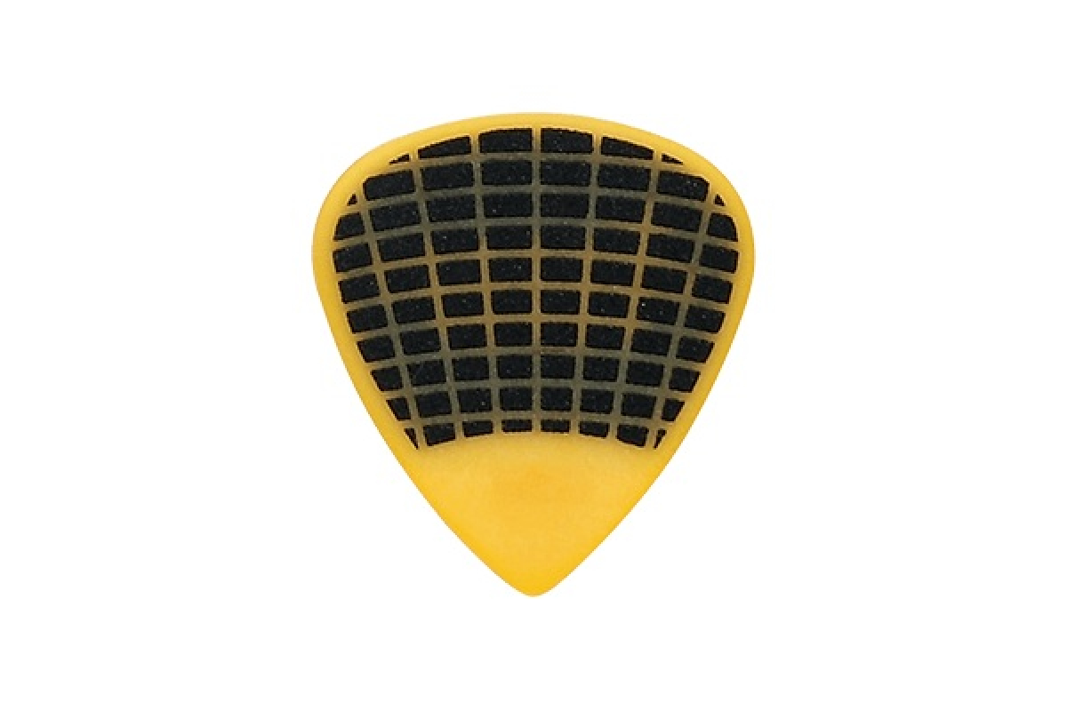Медиатор IBANEZ PA16MSG-YE WIZARD MEDIUM SAND GRIP PICK YELLOW