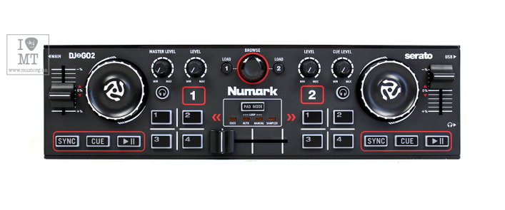 NUMARK DJ2GO2 DJ контролер