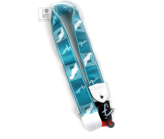 FENDER 2" MONOGRAMMED STRAP SEA FOAM GREEN Ремінь гітарний