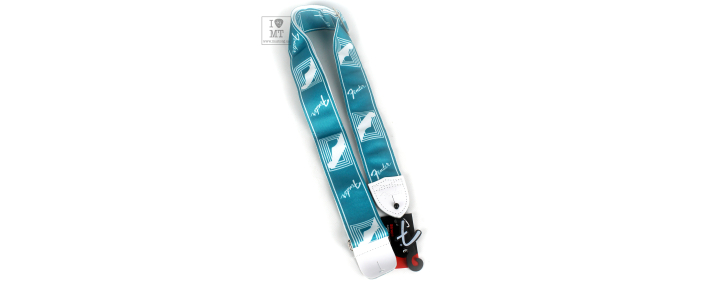 FENDER 2" MONOGRAMMED STRAP SEA FOAM GREEN Ремінь гітарний