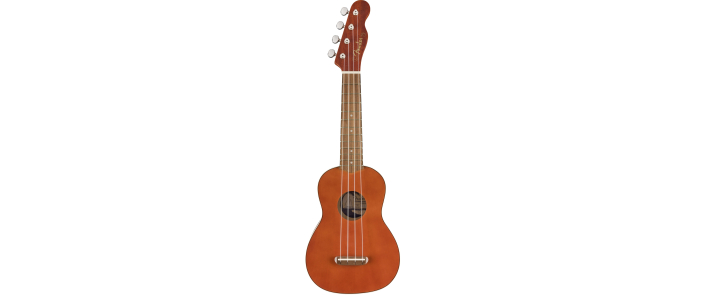 FENDER UKULELE VENICE SOPRANO NATURAL WN Укулеле