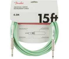 Кабель інструментальний FENDER CABLE ORIGINAL SERIES 15' SURF GREEN