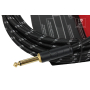 Кабель инструментальный FENDER CABLE DELUXE SERIES 15' BLACK TWEED
