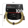 Кабель инструментальный FENDER CABLE DELUXE SERIES 10' ANGLED TWEED