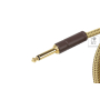 Кабель инструментальный FENDER CABLE DELUXE SERIES 10' ANGLED TWEED