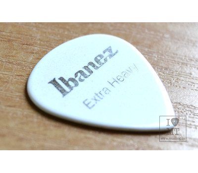 Купить IBANEZ ACE161 WHITE EXTRA HEAVY Медиатор онлайн