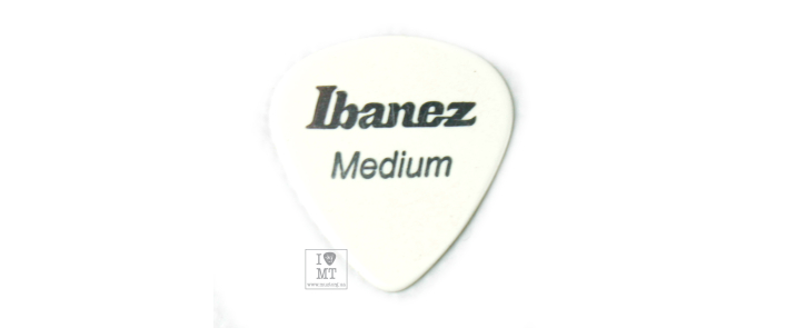 IBANEZ ACE161 WHITE MEDIUM Медиатор