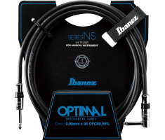 Кабель инструментальный IBANEZ NS10L INSTRUMENT CABLE 3M ANGLED