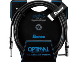 Кабель инструментальный IBANEZ NS10L INSTRUMENT CABLE 3M ANGLED