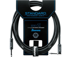 Кабель инструментальный IBANEZ SI10L INSTRUMENT CABLE 3M ANGLED