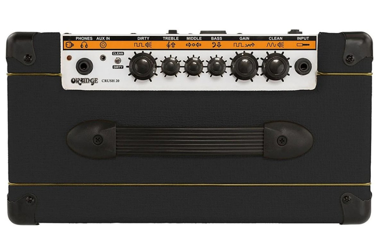 Гітарний комбопідсилювач ORANGE CRUSH 20 BK