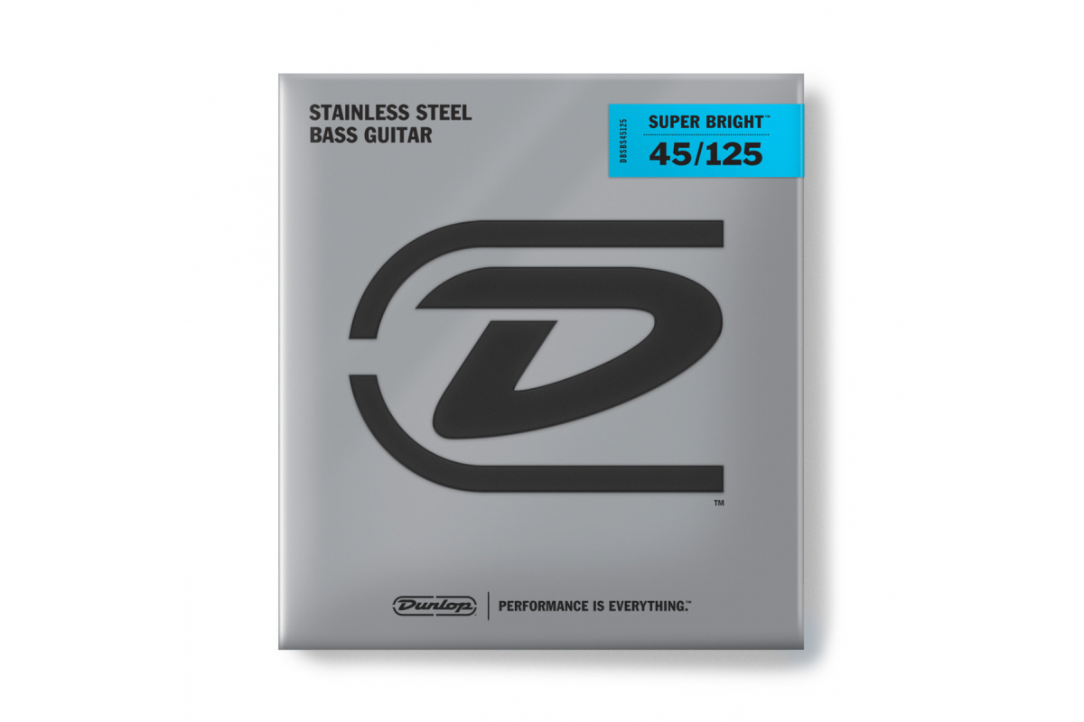 Dunlop DBSBS45125M MD Scale Super Bright Струни для бас-гітар