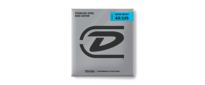 Dunlop DBSBS45125M MD Scale Super Bright Струни для бас-гітар