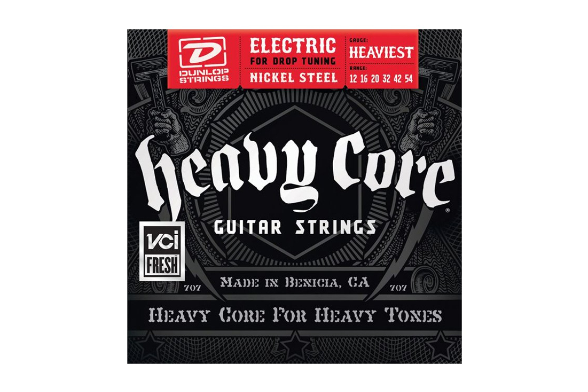 Струни для електрогітар DUNLOP DHCN1254 Heavy Core Heaviest