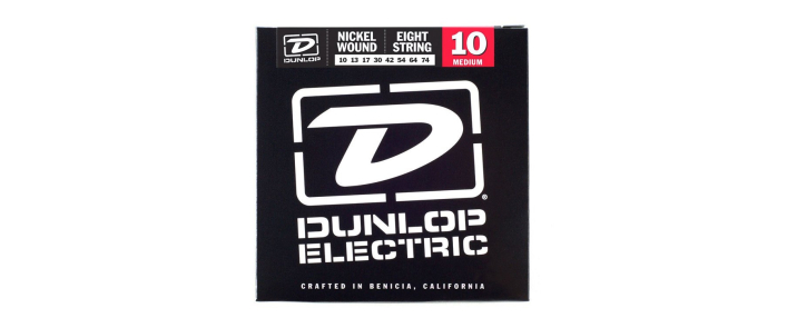 Струни для електрогітар DUNLOP DEN1074 Nickel Wound