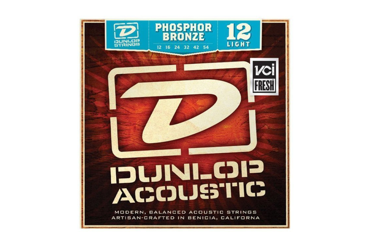 Струны для акустических гитар DUNLOP DAP1254 Phosphor Bronze Light