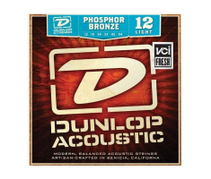 Струны для акустических гитар DUNLOP DAP1254 Phosphor Bronze Light