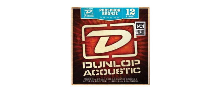 Струны для акустических гитар DUNLOP DAP1254 Phosphor Bronze Light
