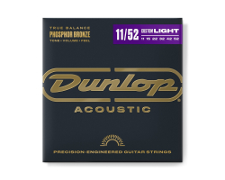 Струны для акустических гитар Dunlop DAP1152 Phosphor Bronze Medium Light