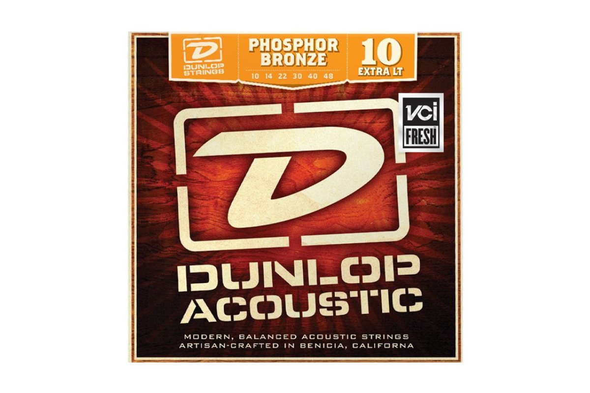 Струны для акустических гитар DUNLOP DAP1048 Phosphor Bronze Extra Light