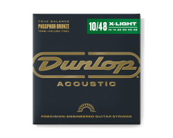 Струны для акустических гитар DUNLOP DAP1048 Phosphor Bronze Extra Light
