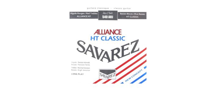 Струни для класичних гітар SAVAREZ 540ARJ