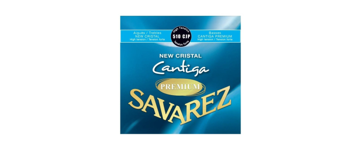 Струни для класичних гітар SAVAREZ 510CJP New Cristal Cantiga High Tension