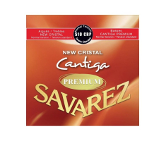 Струны для классических гитар SAVAREZ 510CRP New Cristal Cantiga Standard Tension