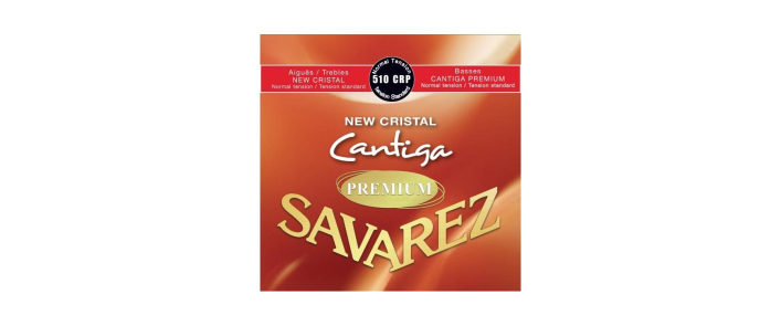 Струны для классических гитар SAVAREZ 510CRP New Cristal Cantiga Standard Tension