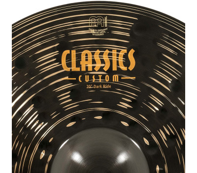 Купить Meinl CC20DAR 20" Classics Custom Dark Ride Тарелка онлайн