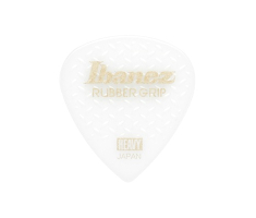 Медіатор IBANEZ PA16HRG-WH WIZARD RUBBER GRIP HEAVY PICK WHITE