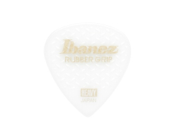 Медиатор IBANEZ PA16HRG-WH WIZARD RUBBER GRIP HEAVY PICK WHITE