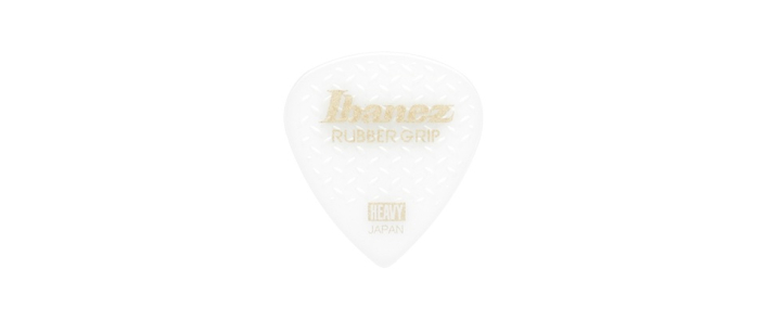 Медіатор IBANEZ PA16HRG-WH WIZARD RUBBER GRIP HEAVY PICK WHITE