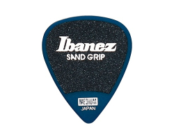 Медиатор IBANEZ PA14MSG-DB WIZARD MEDIUM SAND GRIP PICK DEEP BLUE