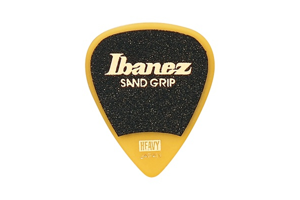Медіатор IBANEZ PA14HSG-YE WIZARD HEAVY SAND GRIP PICK YELLOW