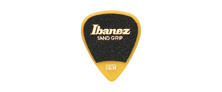Медіатор IBANEZ PA14HSG-YE WIZARD HEAVY SAND GRIP PICK YELLOW