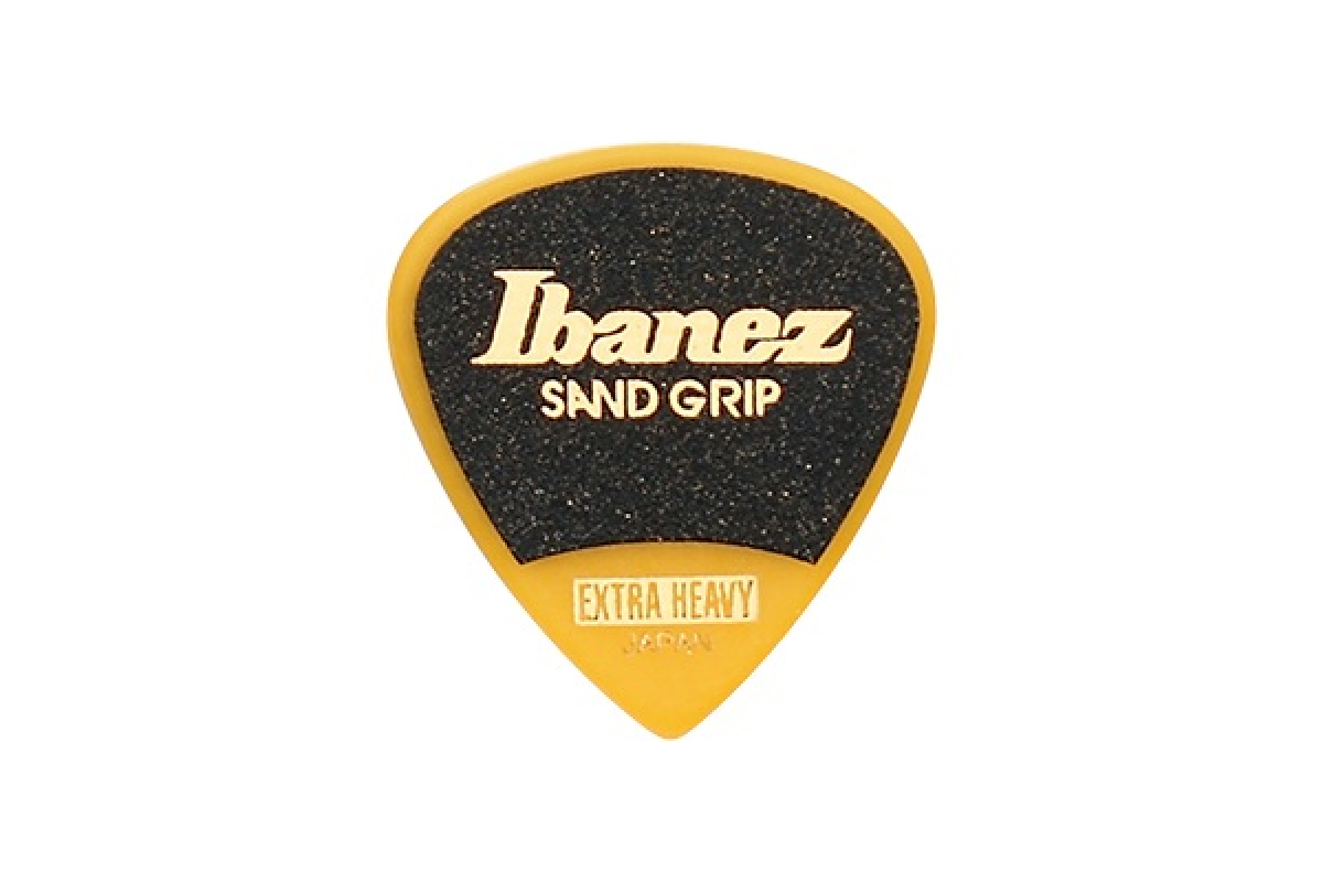 Медіатор IBANEZ PA16XSG-YE WIZARD EXTRA HEAVY SAND GRIP PICK YELLOW