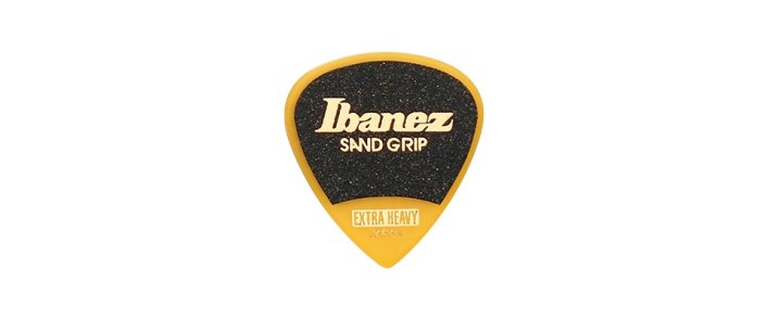 Медіатор IBANEZ PA16XSG-YE WIZARD EXTRA HEAVY SAND GRIP PICK YELLOW
