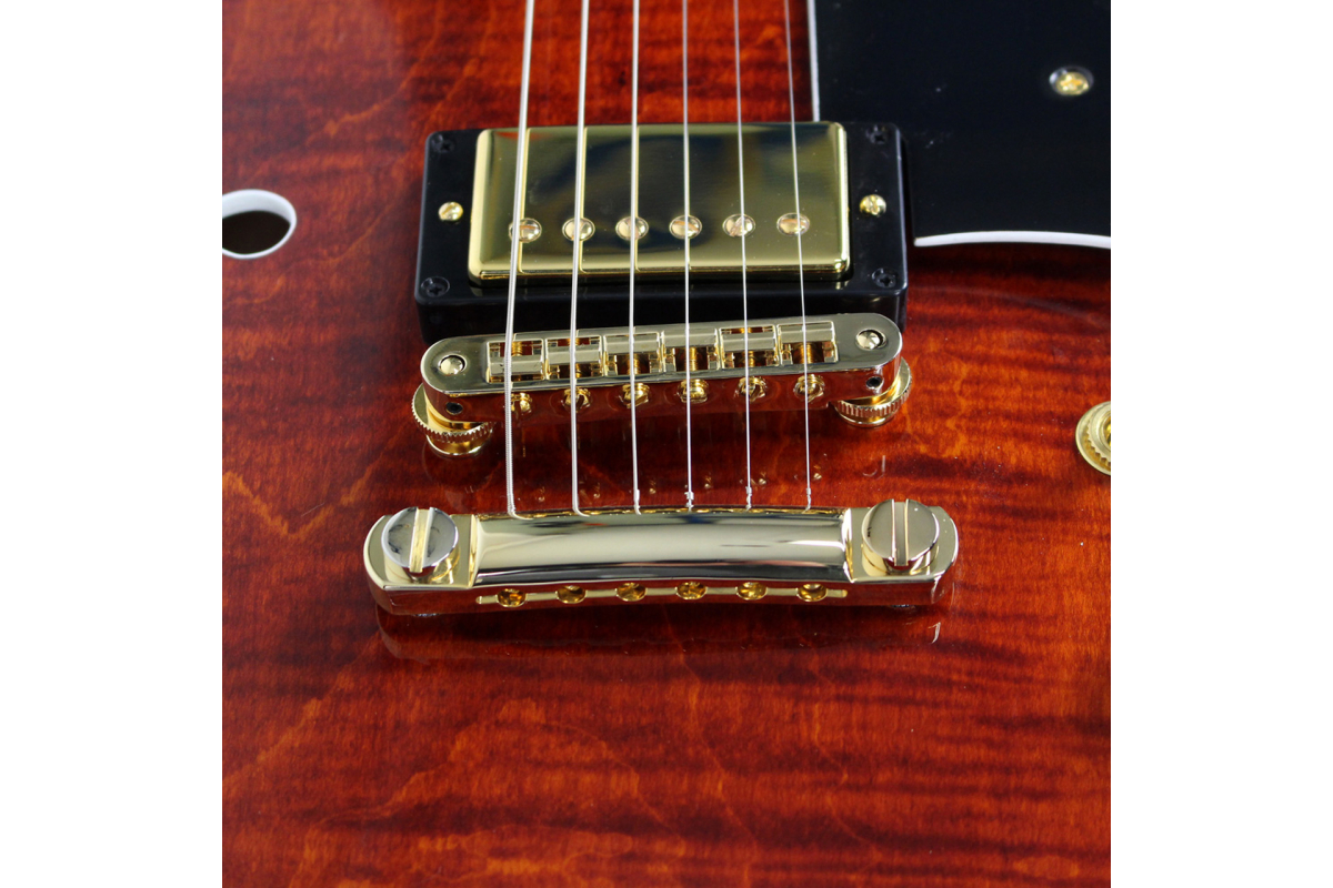 Гитара полуакустическая HERITAGE H555 B AM W SETH'S