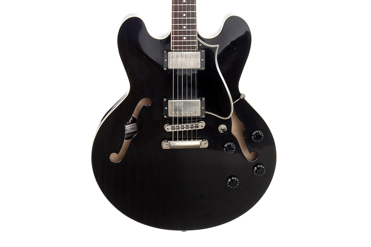 Гитара полуакустическая HERITAGE H535 W HRW'S PICKUPS BLACK