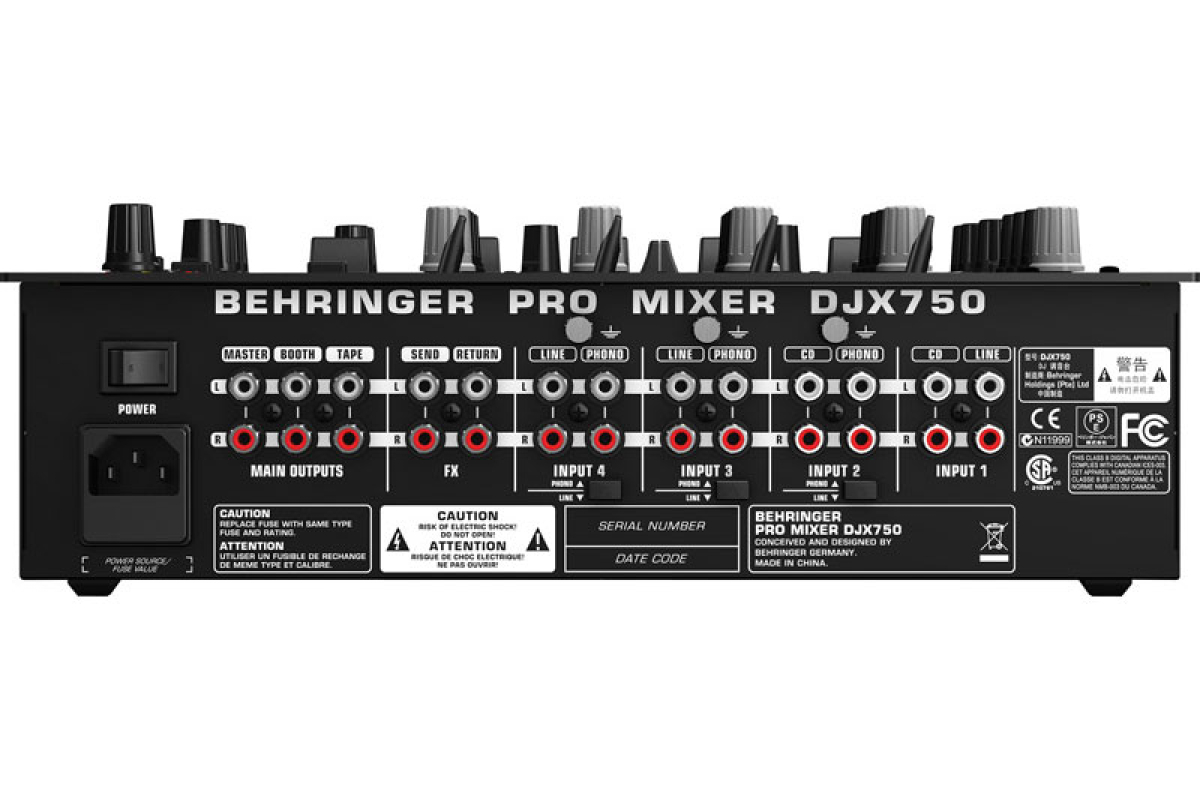 BEHRINGER DJX 750 DJ мікшер