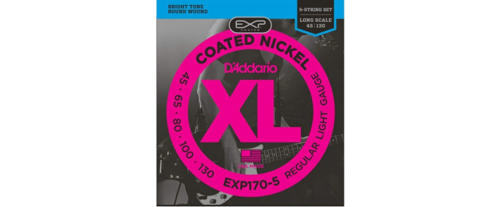 D’ADDARIO EXP170-5 Струни для бас-гітар